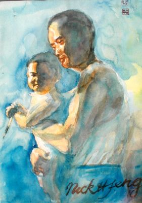 孙女和爷爷 Tasha & Grandpa
