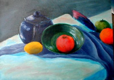 茶壶和水果 Kettle & Fruit
