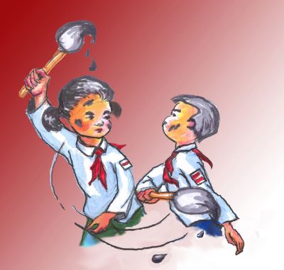 毛笔仗 - Brush Fight
